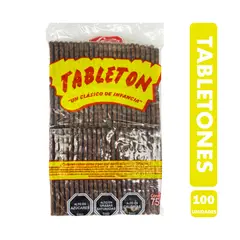 FRUDIA - Tabletones Fruna 750gramos Galletas Clásicas Infancia Chocolate 100 Un