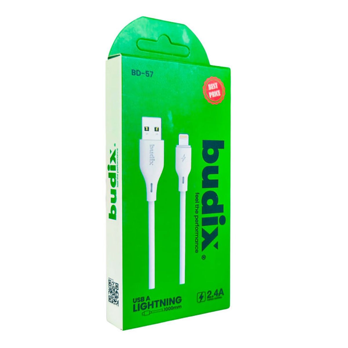 GENERICO - Cable USB-A a Lightning 1m  Transferencia de Datos