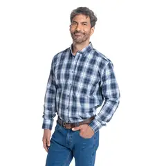 KOTTING - Camisa Manga Larga Cuadros Hombre