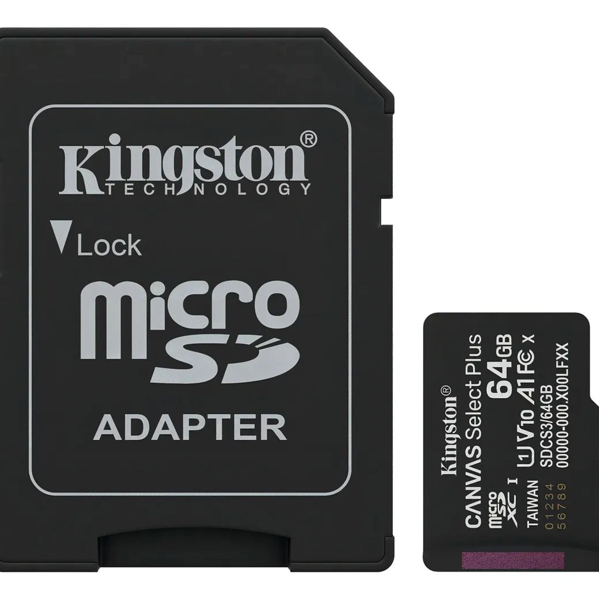 KINGSTON - Microsd Kingston Canvas Select Plus 64gb C10