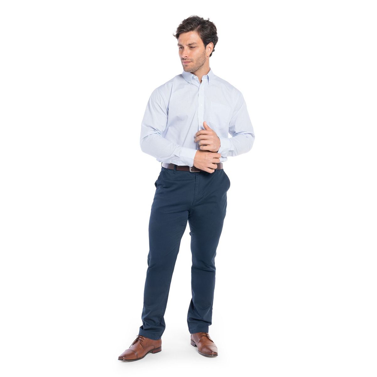 KOTTING - Camisa Manga Larga Mini Cuadros Hombre