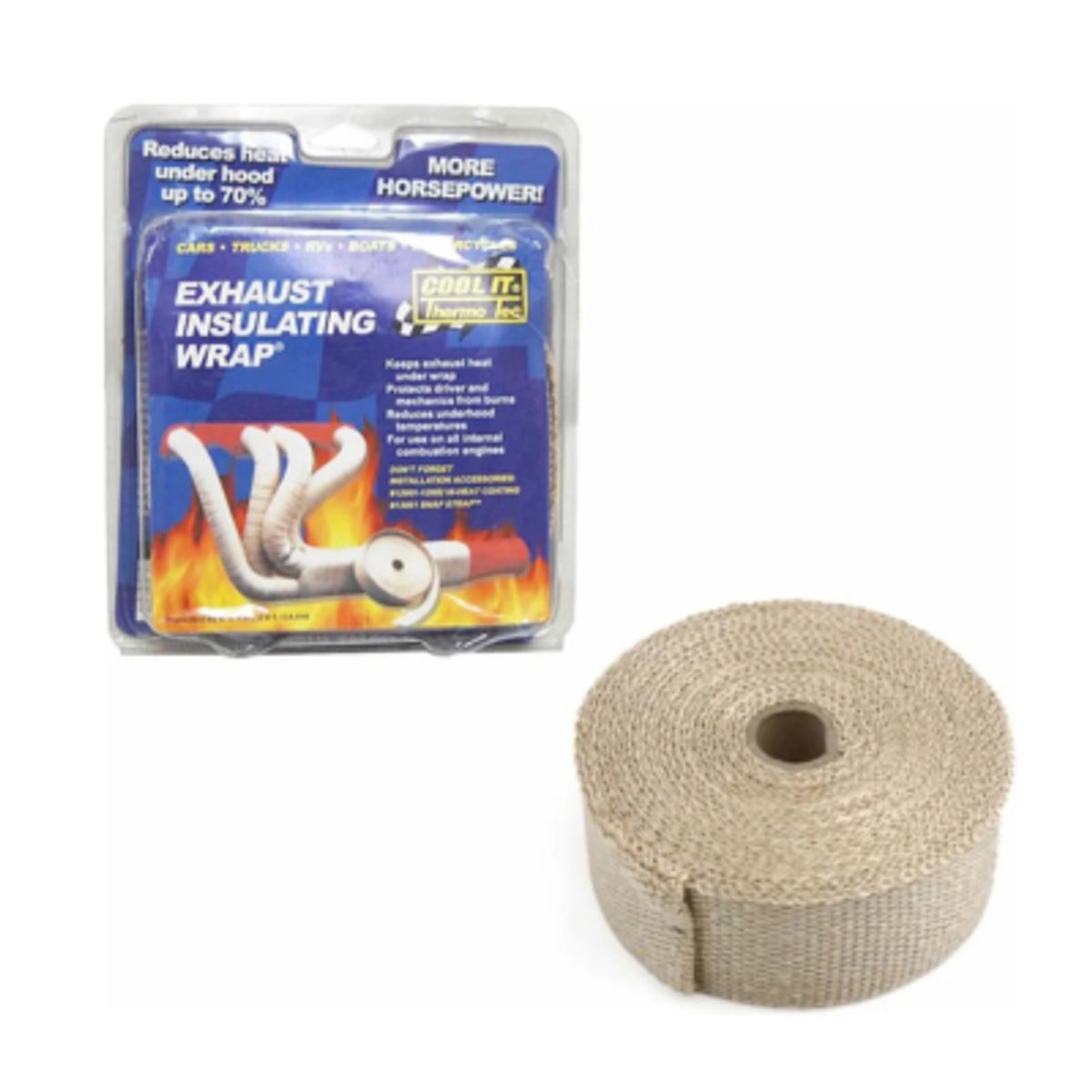 GENERICO - Cinta Aislante De Calor Cool It Ideal Escape Auto O Moto