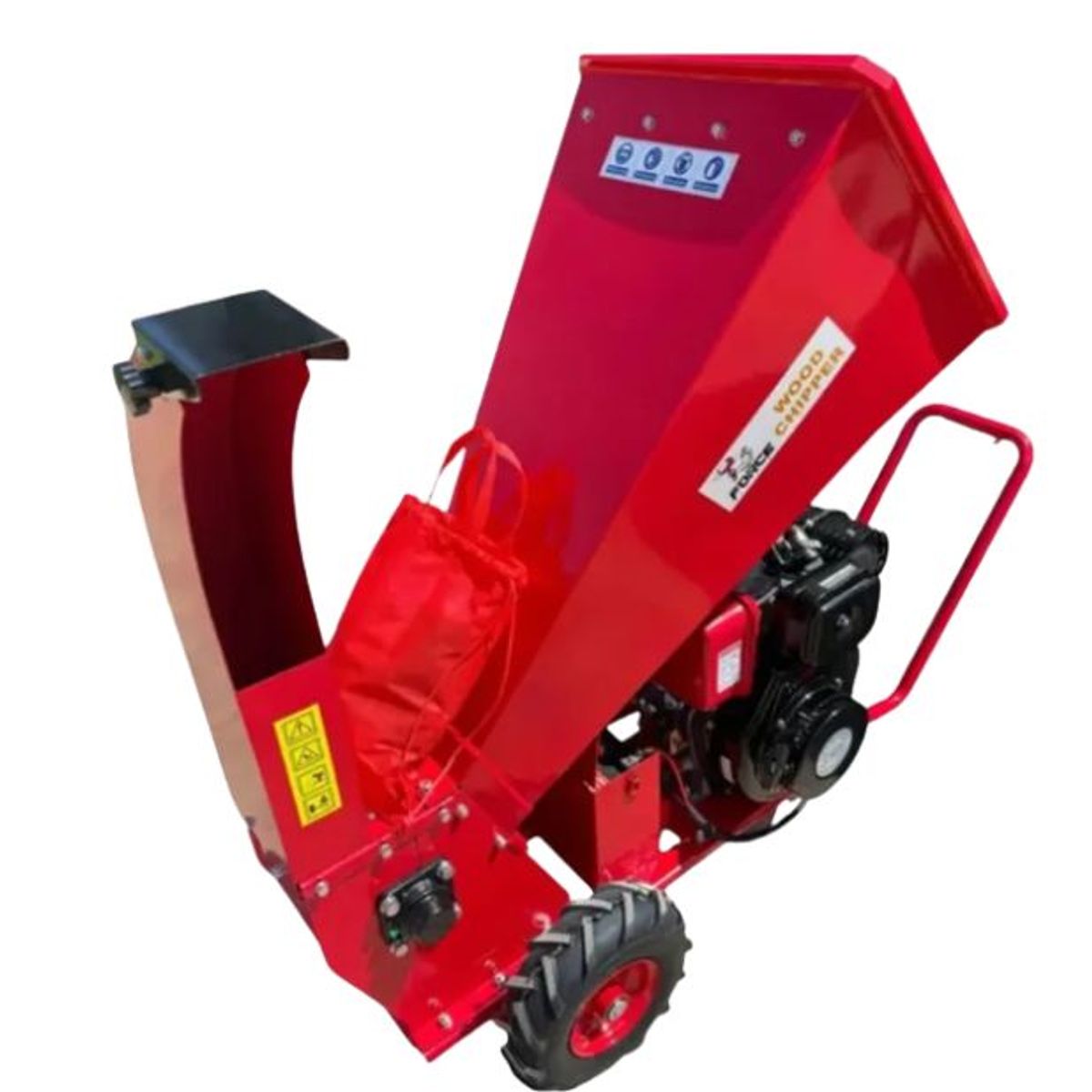 GENERICO - Chipeadora Trituradora De Rama Y Palo Diesel 15 Hp Partida Electrica