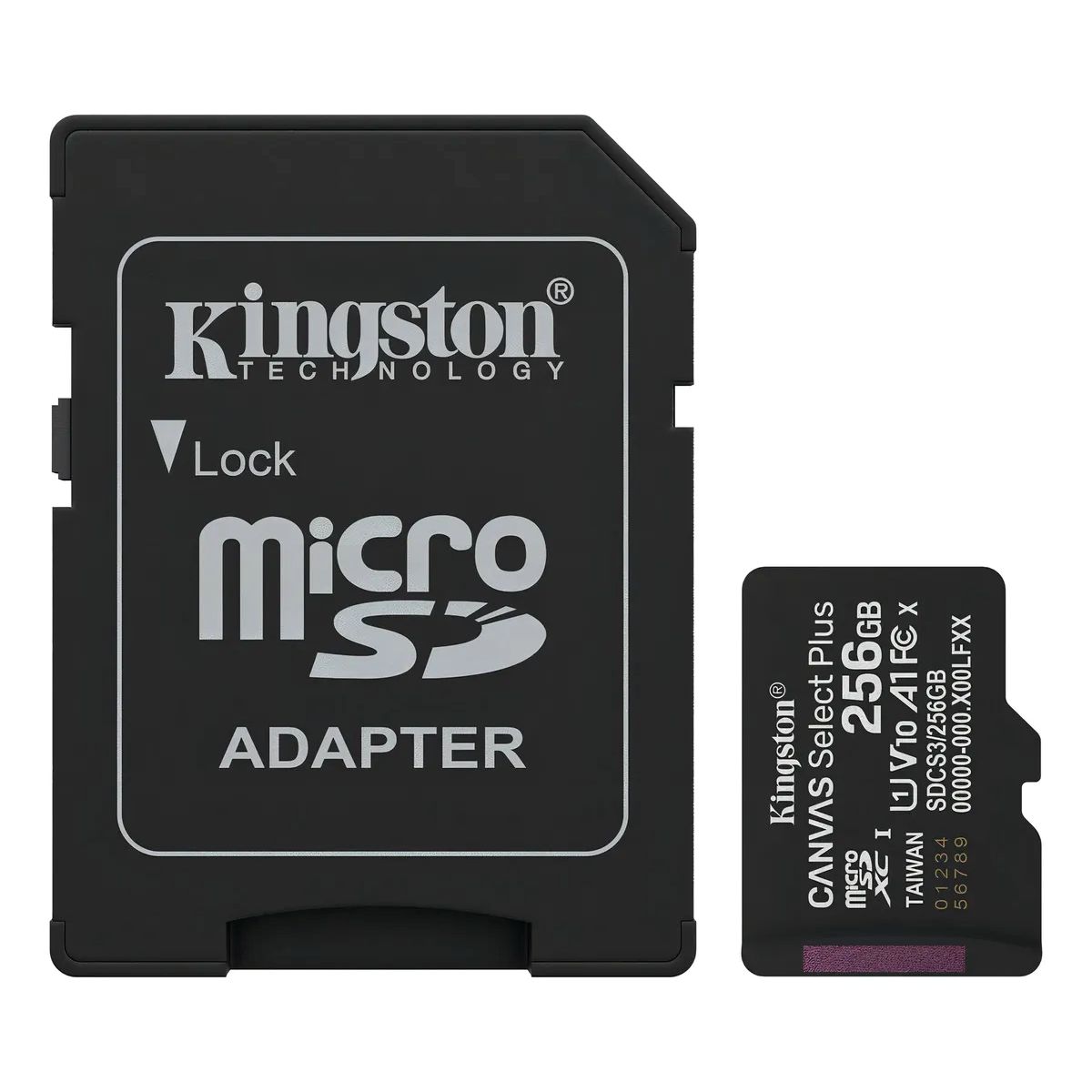 KINGSTON - Microsd Kingston Canvas Select Plus 256gb C10