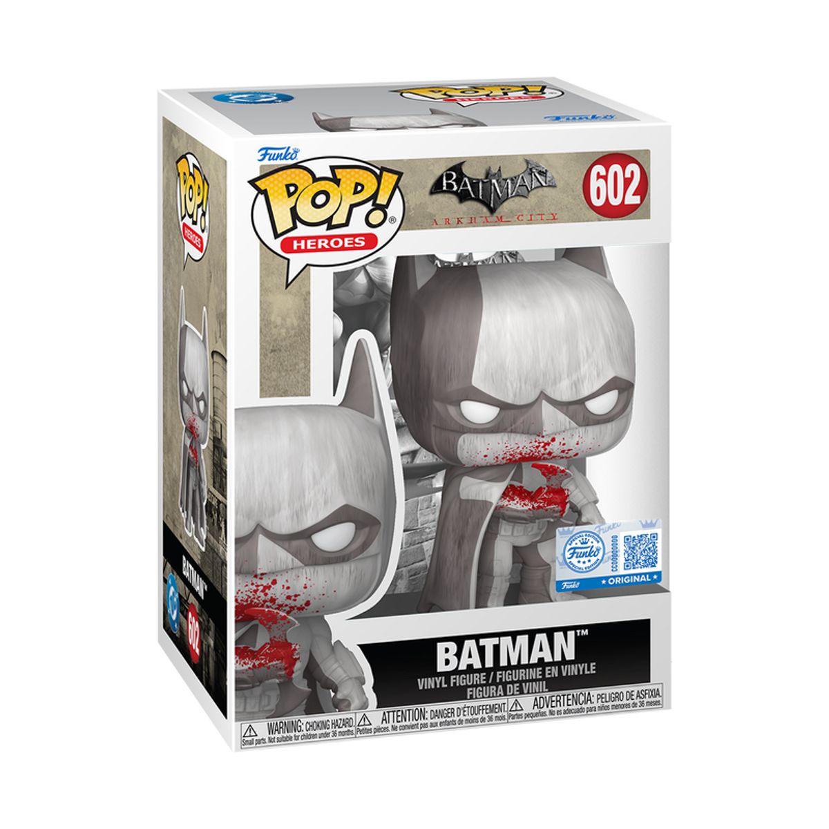 FUNKO - Funko Pop DC – Batman Arkham City 602 + Protector