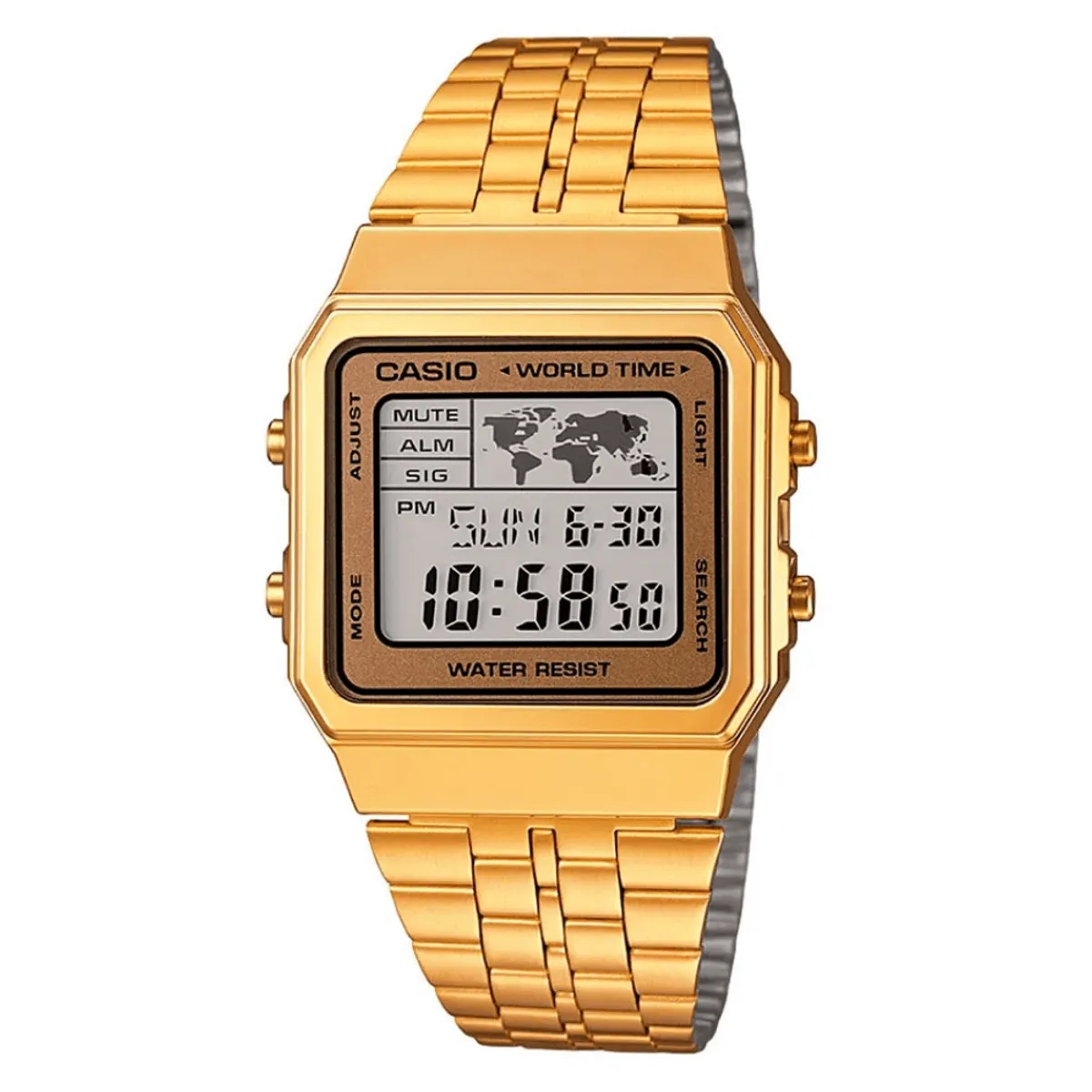 CASIO - RELOJ CASIO A500WGA-9DF DORADO VINTAGE