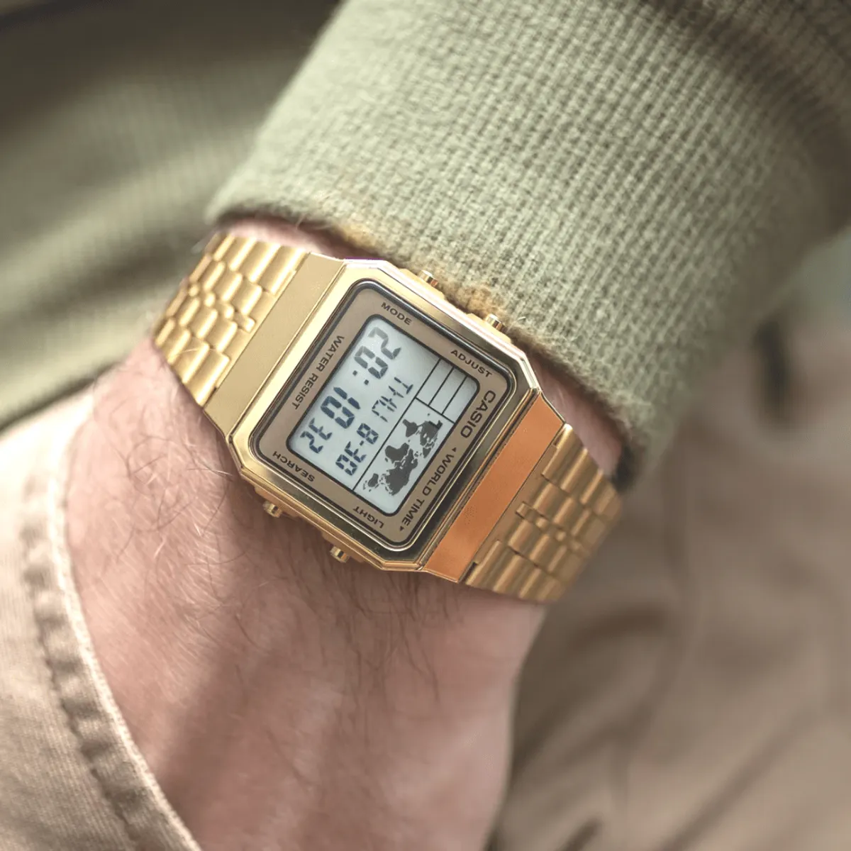 CASIO - RELOJ CASIO A500WGA-9DF DORADO VINTAGE