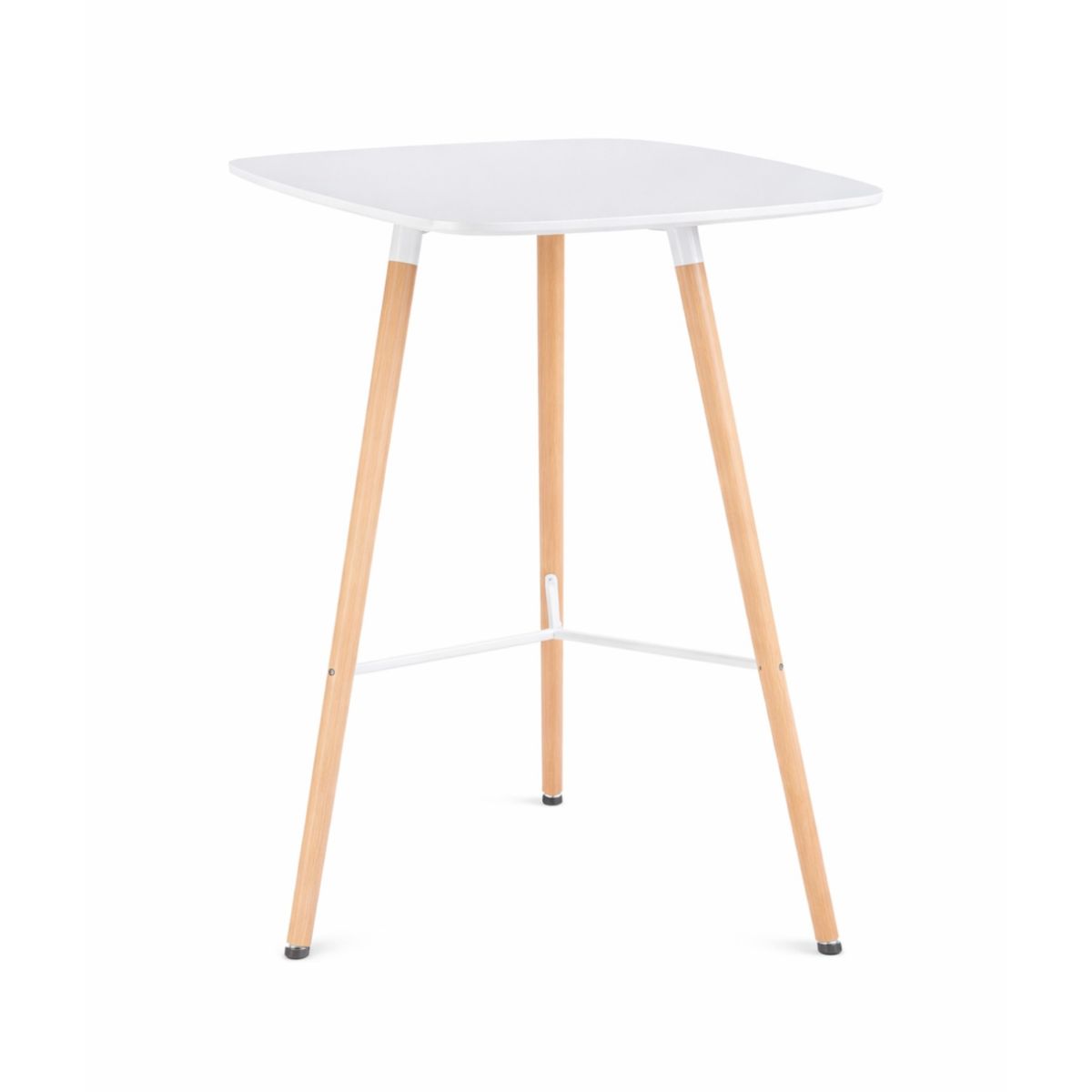 HABITA2 CHILE - Mesa Alta Estilo Nórdico con Cubierta de MDF - 70X70 CM