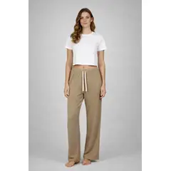 AGW - Pantalon palazzo mujer casual