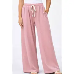 AGW - Pantalon palazzo mujer casual