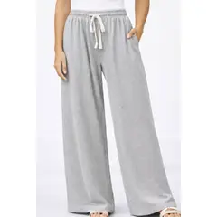 AGW - Pantalon palazzo mujer casual