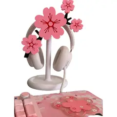 GENERICO - Soporte de Auriculares- Sakura Flor de Cerezo