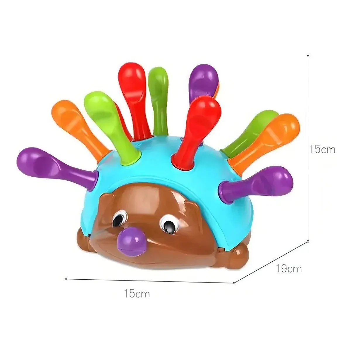 GENERICO - Juego Didáctico Encaje De Formas Y Figuras Para Niño Y Niña Color Multicolor