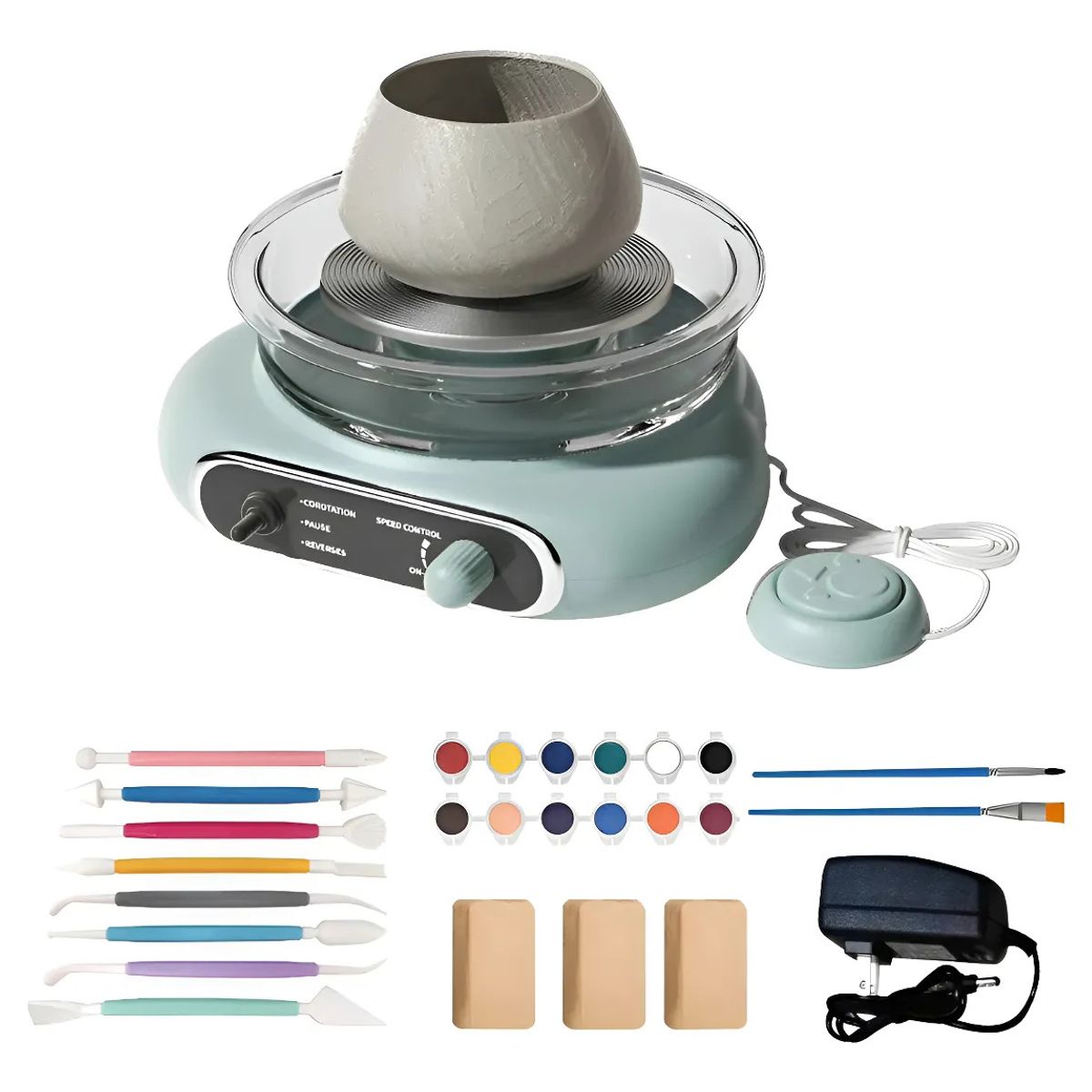 METEX - Torno De Alfarería Eléctrico  Cerámica Y Arcilla