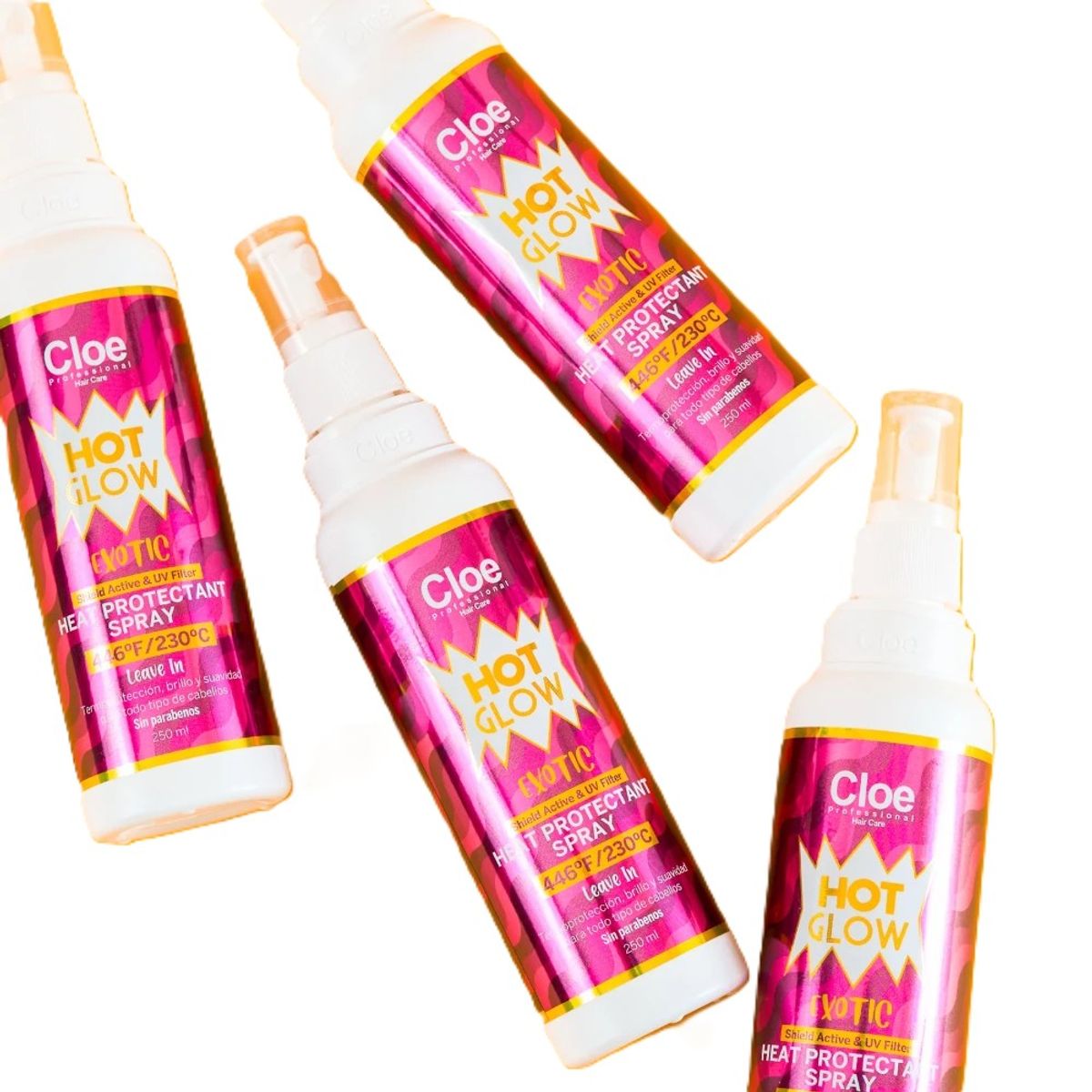CLOE - Protector Térmico Hot Glow Exotic Cloe Professional 250 Ml