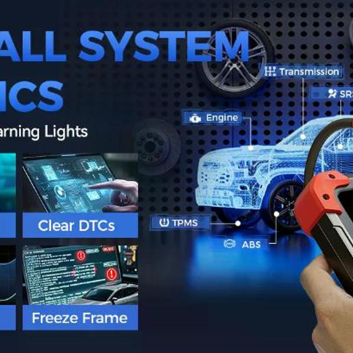 XTOOL - Scanner Xtool D7 Bidireccional ecu 39 servicios Canfd llaves