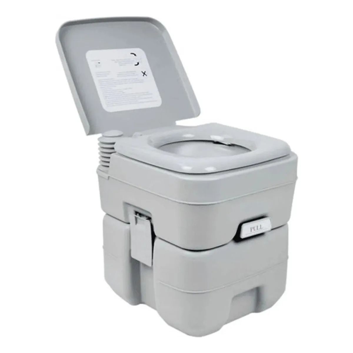 GENERICO - Baño Quimico Portatil 20 Litros Reutilizable Camping