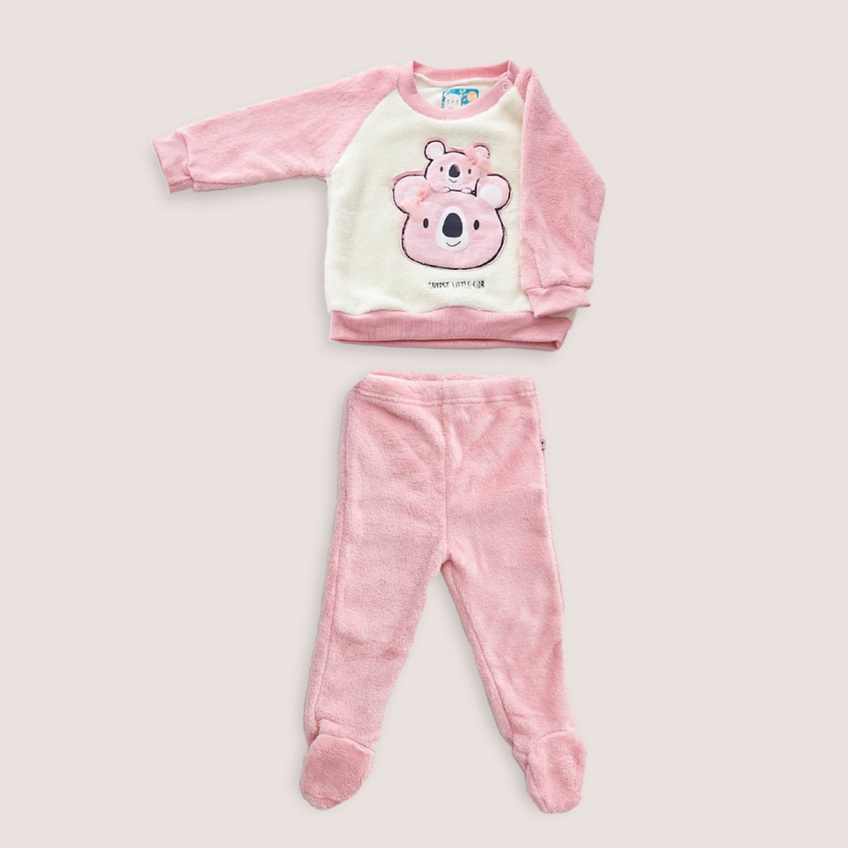LADY GENNY - Pijama 2 Piezas Franela Y Polar