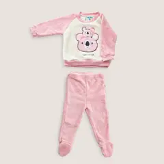 LADY GENNY - Pijama 2 Piezas Franela Y Polar