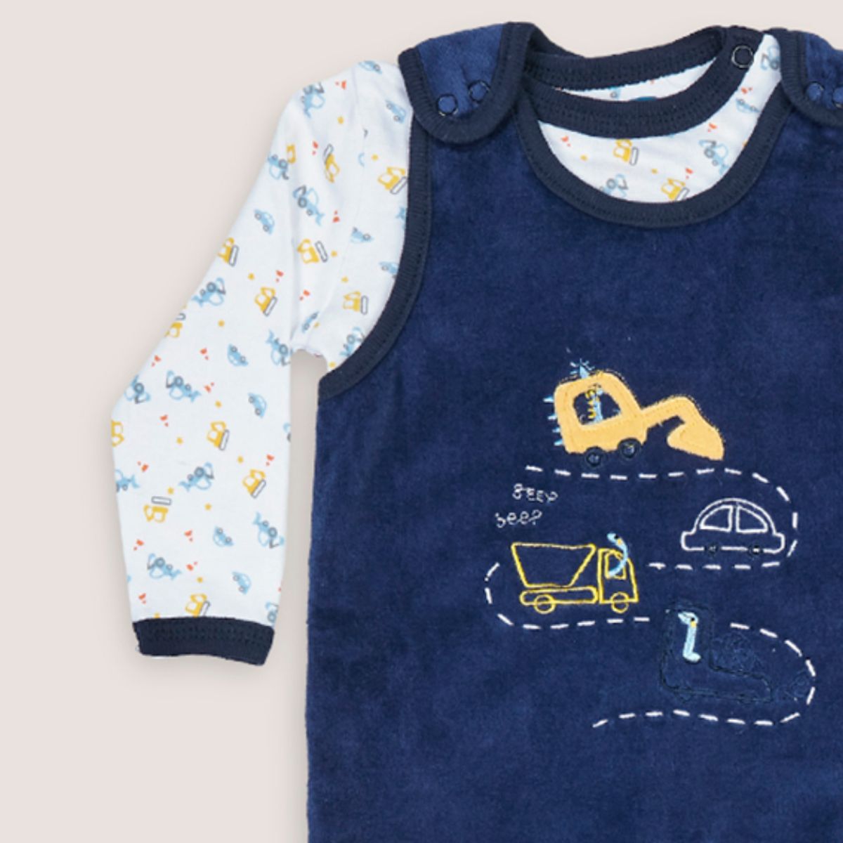 LADY GENNY - Pijama Enterito Plush Bebé - Abrigo Suave Y Acogedor