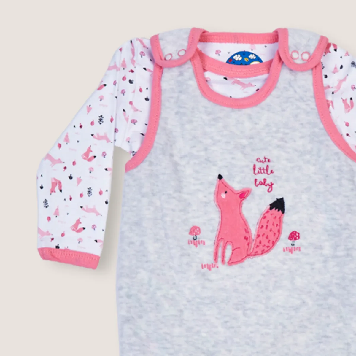 LADY GENNY - Pijama Enterito Plush Bebé - Abrigo Suave Y Acogedor