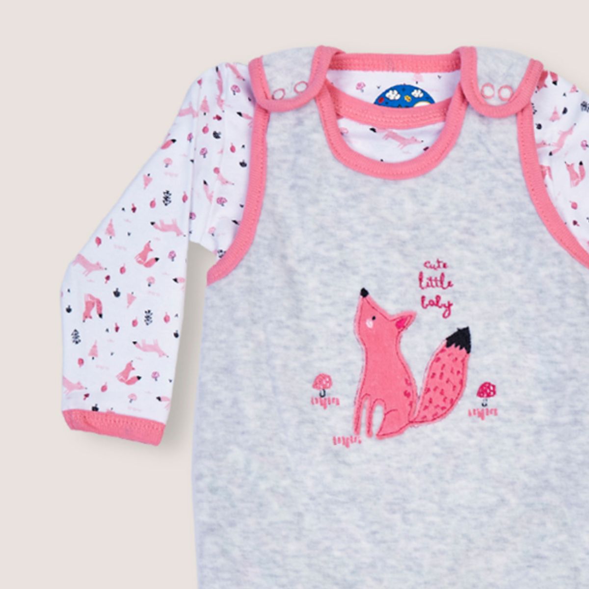 LADY GENNY - Pijama Enterito Plush Bebé - Abrigo Suave Y Acogedor