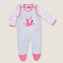 LADY GENNY - Pijama Enterito Plush Bebé - Abrigo Suave Y Acogedor