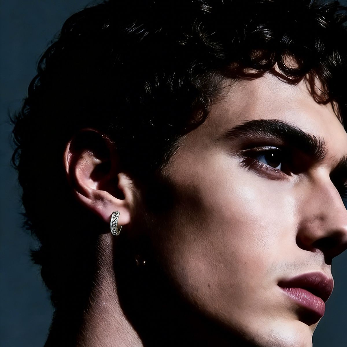 EINICIO - Pares Aros Runas Vikingas Para Hombre Mujer Piercing Oreja