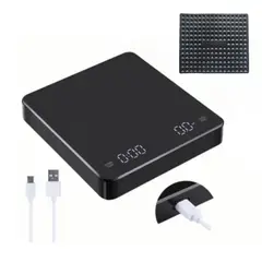 ATURE - Balanza Digital Con Base Antideslizante Para Café 3kg-01g