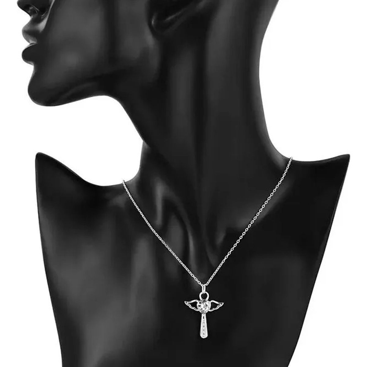 EINICIO - Collar Dije Alas De Ángel Diamante Mujer Regalo De Navidad