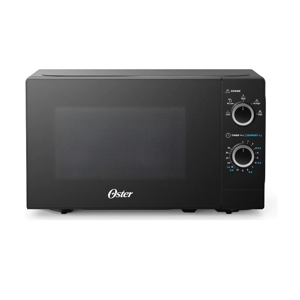 OSTER - Microondas Oster Análogo Negro 20lt