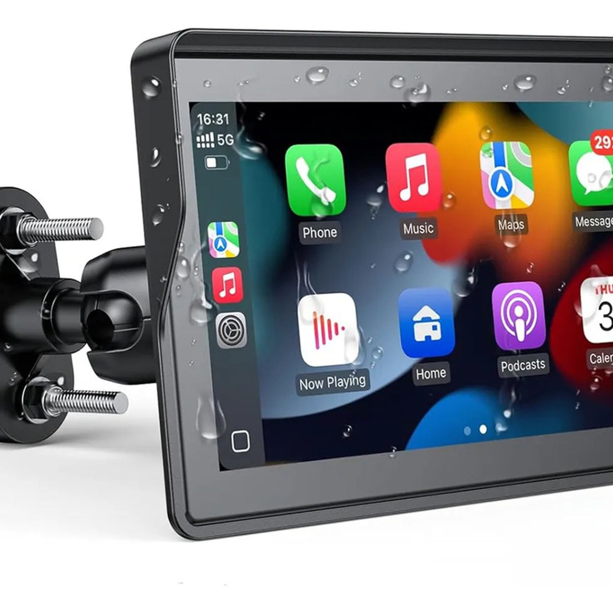 EVERSO - Pantalla Carplay De Navegación Para Motocicletas De 5 Pulgad
