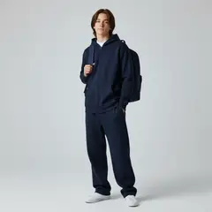 DESIGNERS - Conjunto Escolar Juvenil Unisex Algodón - Buzo Baggy Oversize + Polerón