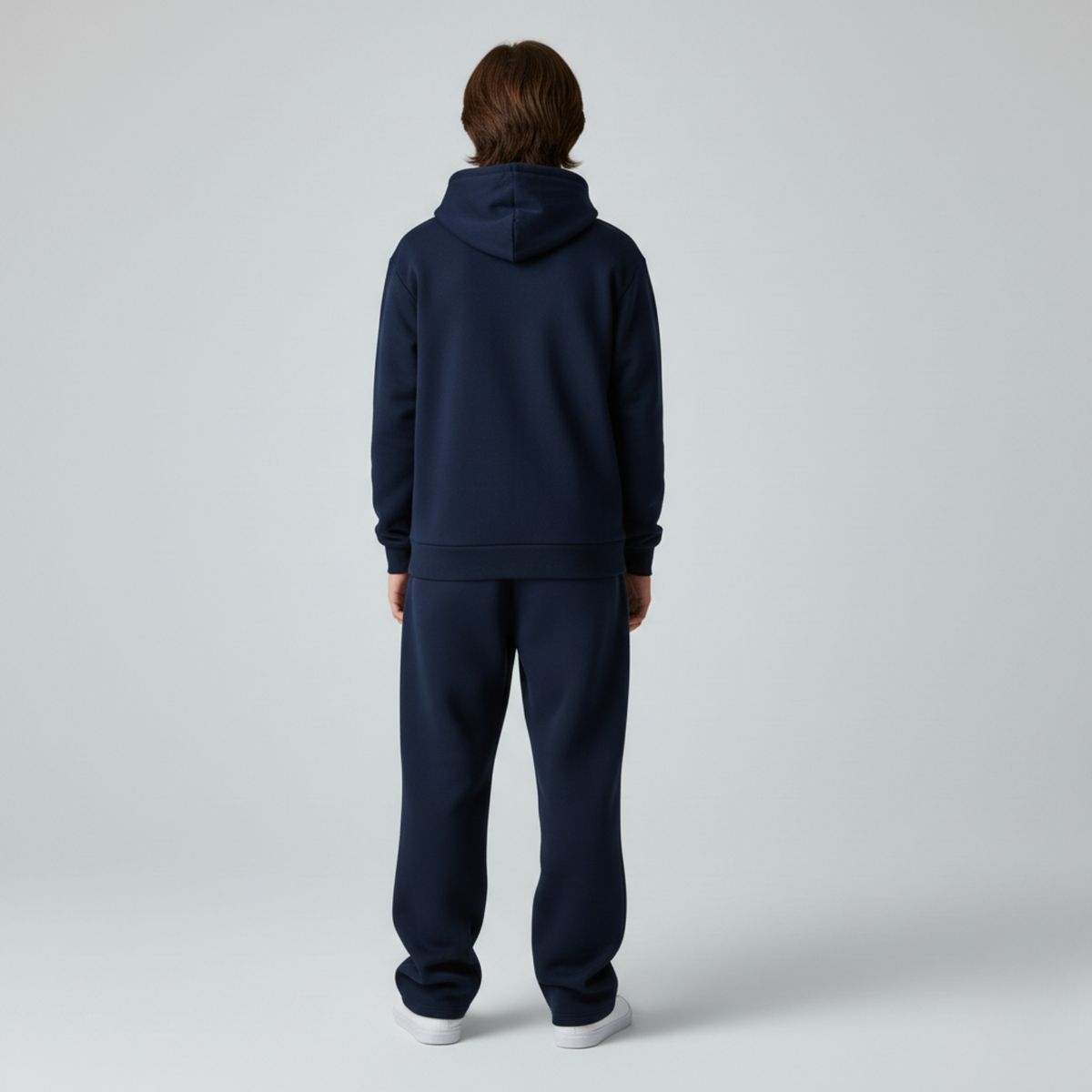 DESIGNERS - Conjunto Escolar Juvenil Unisex Algodón - Buzo Baggy Oversize + Polerón