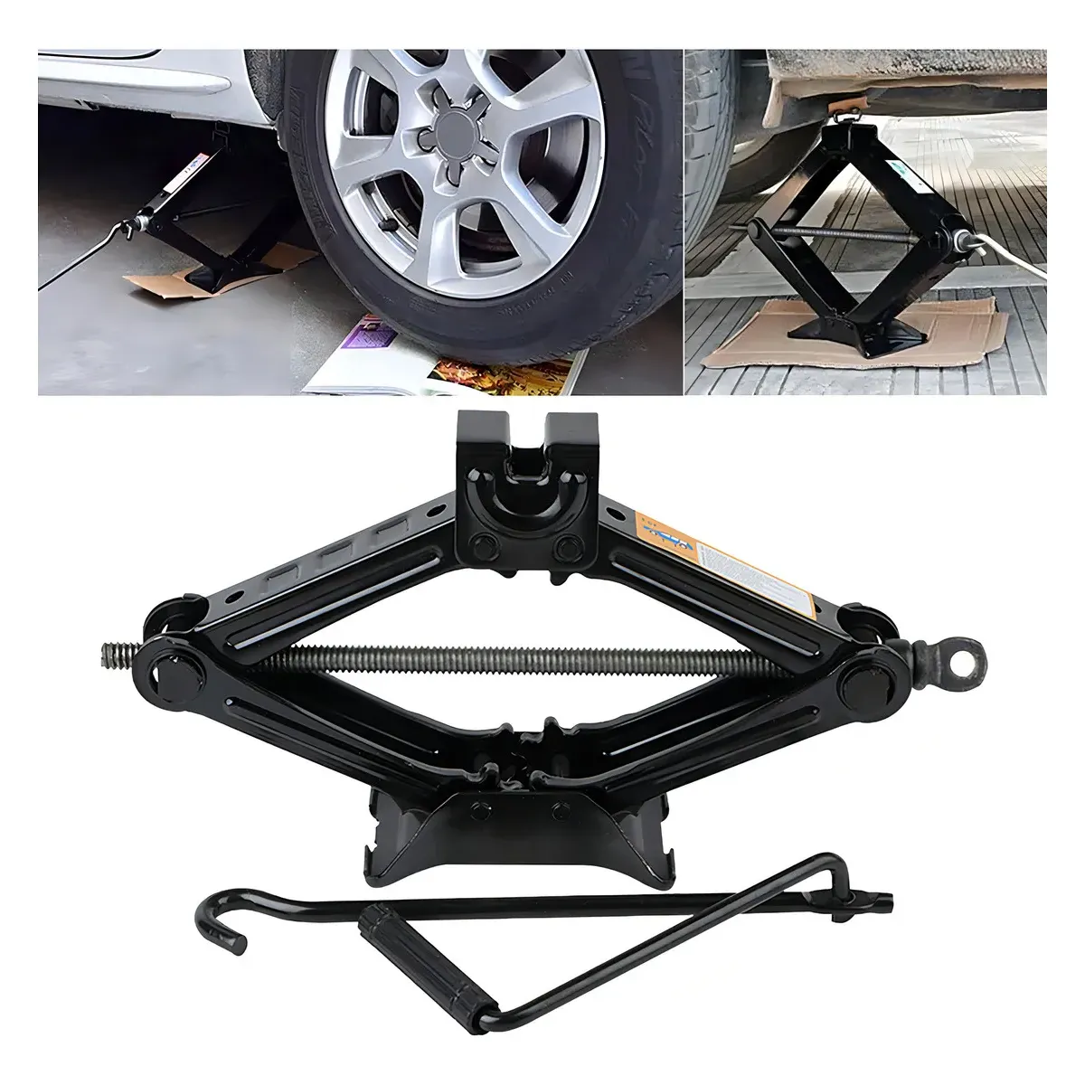 GENERICO - Gata Tijera 1.5 Toneladas Para Auto Y Camioneta