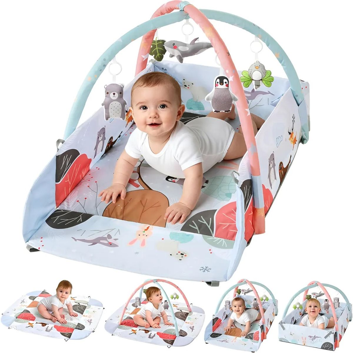 EVERSO - Gimnasio Centro De Juegos Para Bebé Y Piscina Pelotas