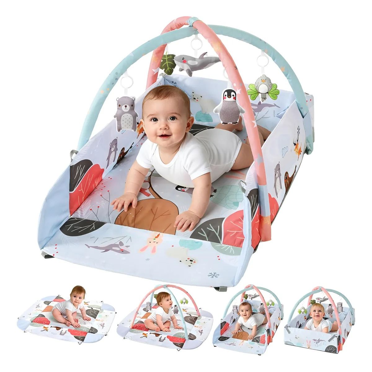 EVERSO - Gimnasio Centro De Juegos Para Bebé Y Piscina Pelotas