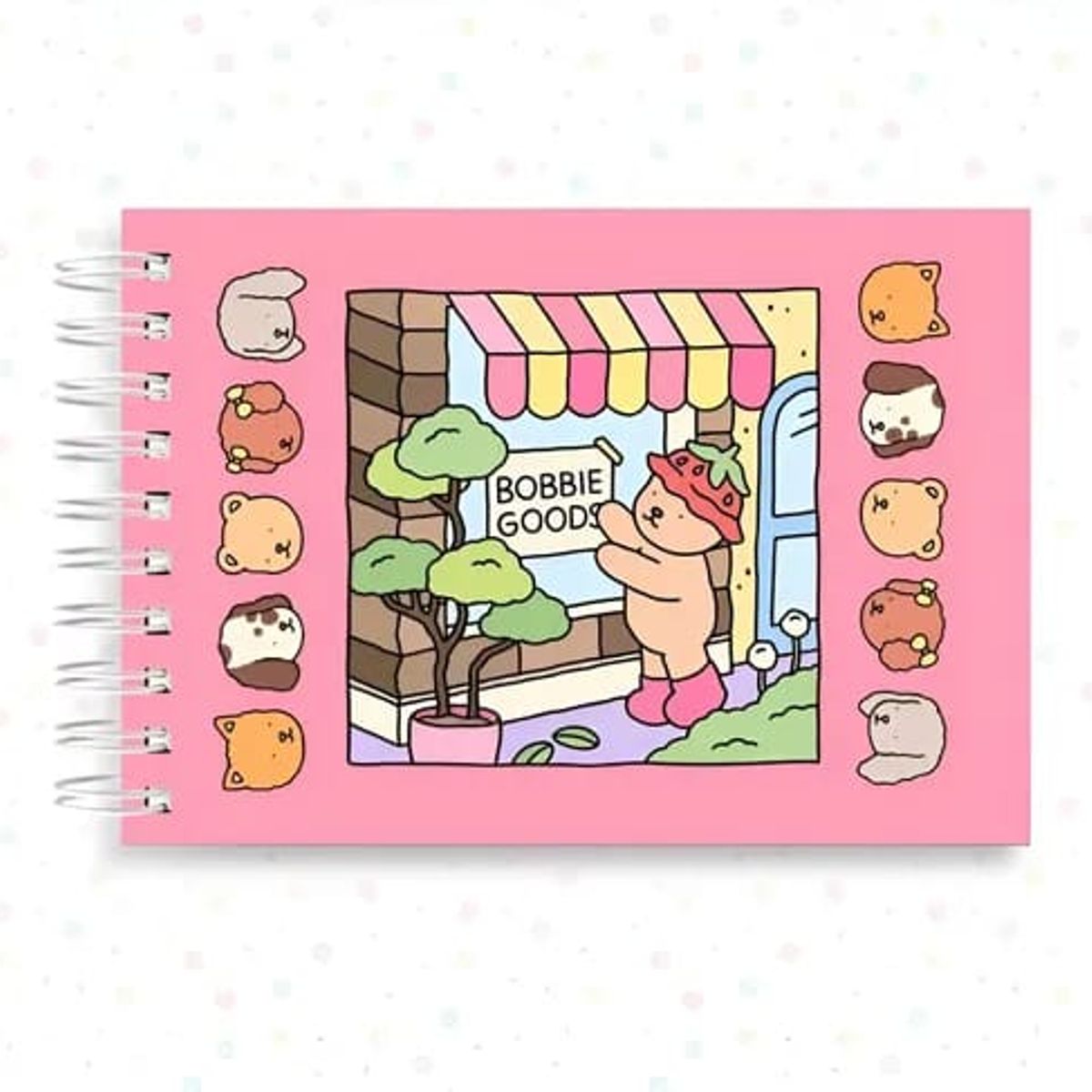 GENERICO - Libro Para Colorear Bobbie Goods Tapa Rosada