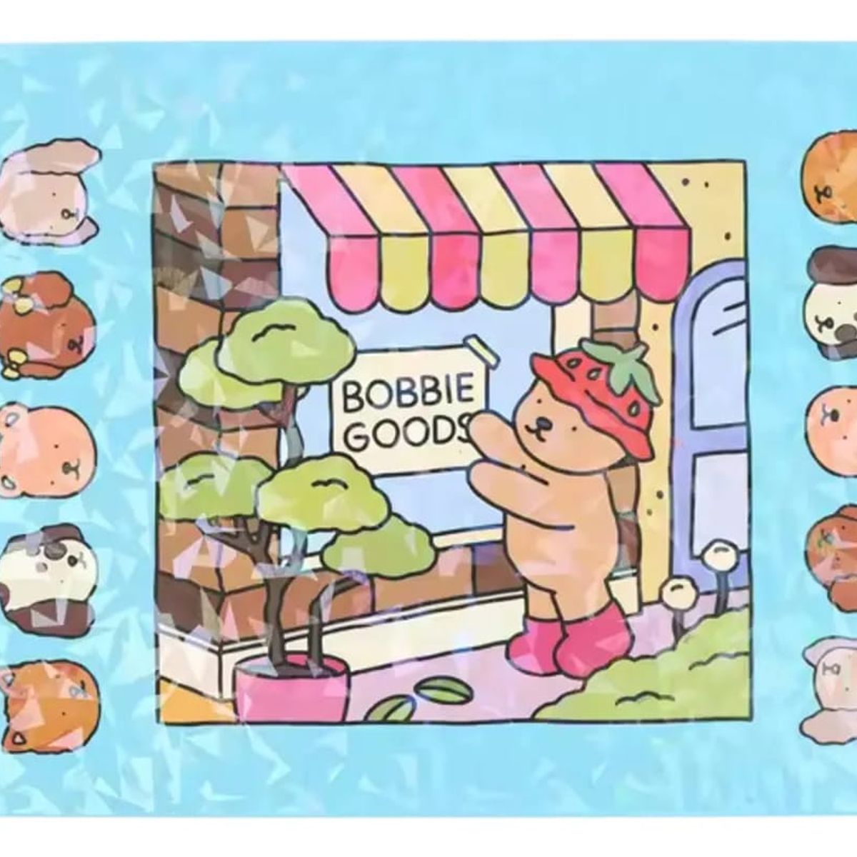 GENERICO - Libro Para Colorear Bobbie Goods Tapa Celeste