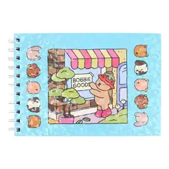 GENERICO - Libro Para Colorear Bobbie Goods Tapa Celeste