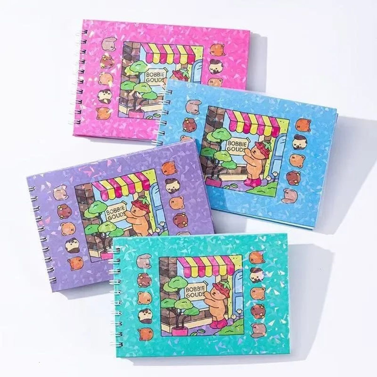 GENERICO - Libro Para Colorear Bobbie Goods Tapa Lila