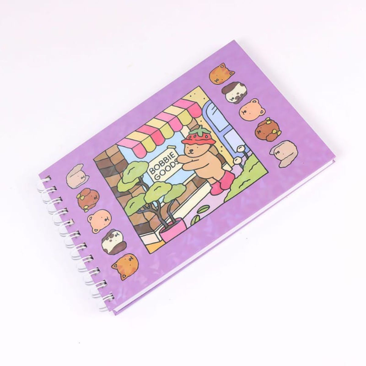 GENERICO - Libro Para Colorear Bobbie Goods Tapa Lila