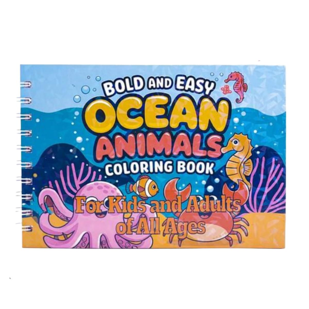 GENERICO - Libro Para Colorear Tipo Bobbie Goods  Bold And Easy