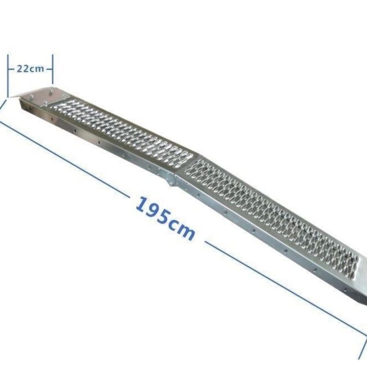 ATURE - Rampa Plegable Resistent Hierro Galvanizado Para Motocicleta
