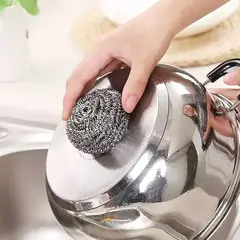 AILEDA - Set 2 Virutilla Esponja De Acero Para Olla Y Cocina