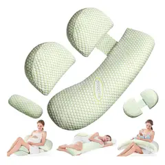 EVERSO - 4 En 1 Cojin Maternal Lactancia Almohada Embarazo Multiusos