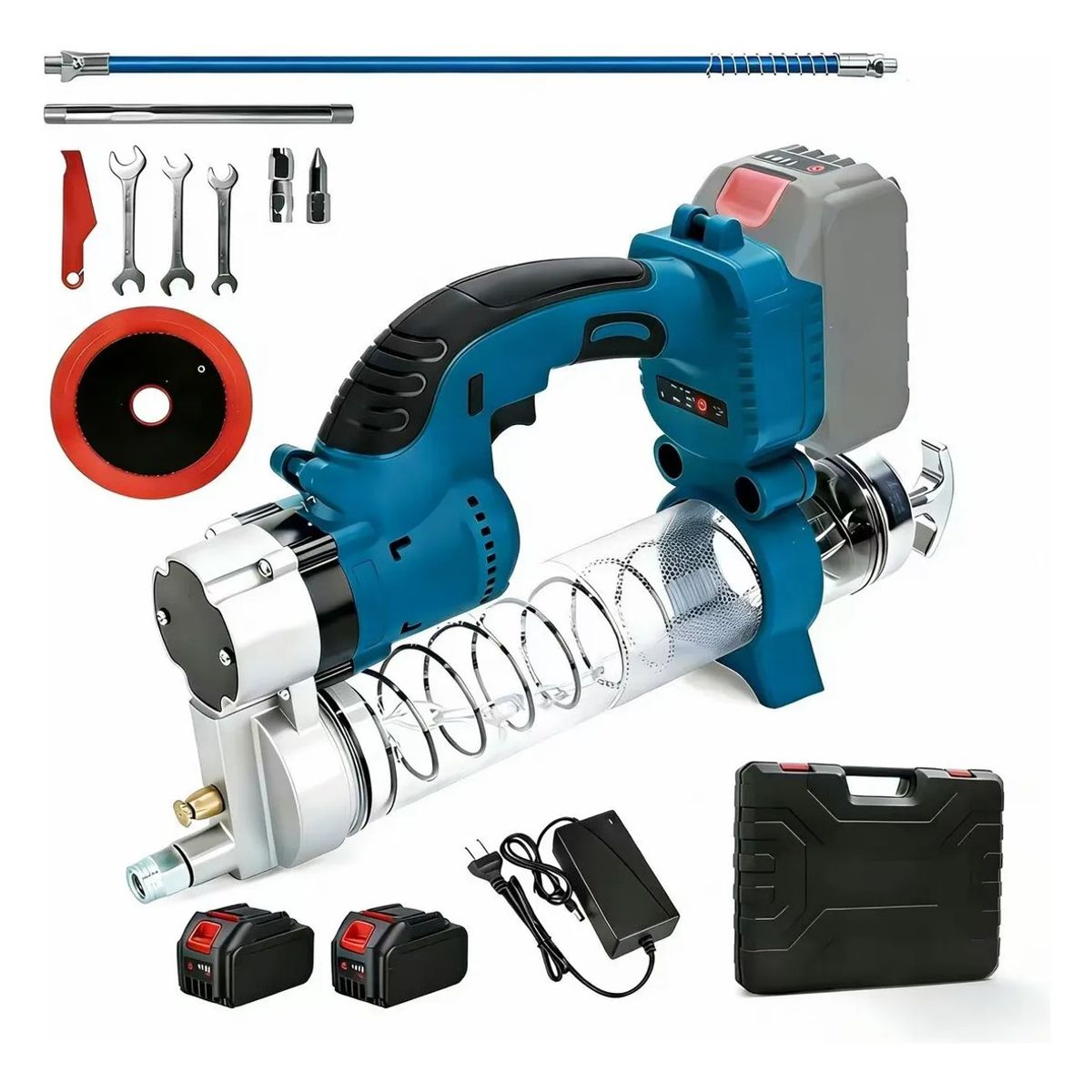 QUICK - Inyector De Grasa Engrasadora Inalambrica Herramientas