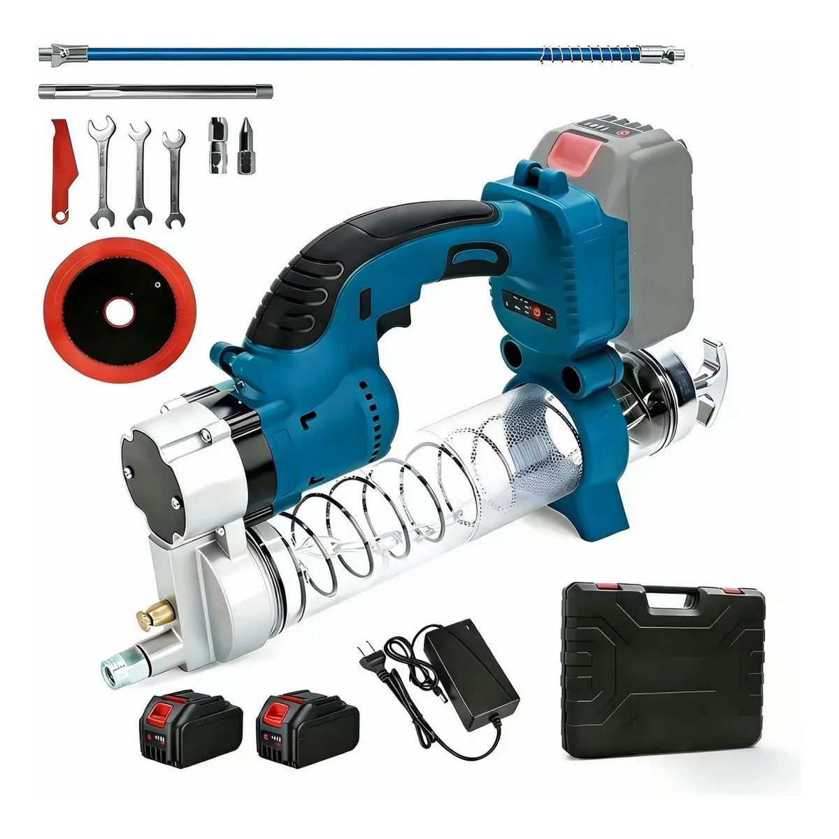 QUICK - Inyector De Grasa Engrasadora Inalambrica Herramientas