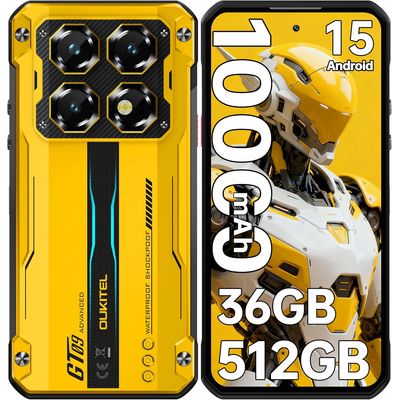 Oukitel Wp60 5G Celular 36Gb+512Gb 10000Mah 108Mp Android15