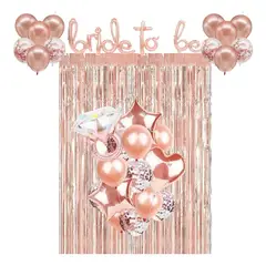 KUANGYE - Globos Despedida Soltera Cotillón Decoración Bride To Be